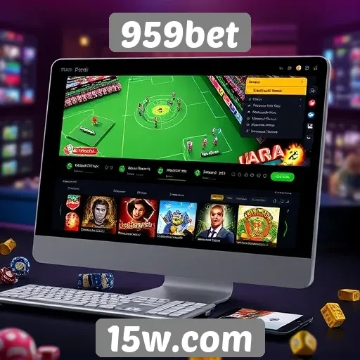 Exploração da interface e usabilidade do 959bet